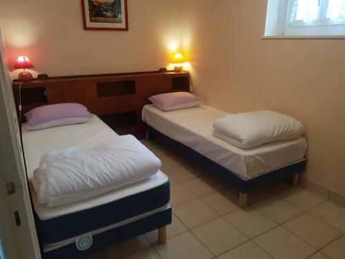 Chambre, 2 lits 80×200